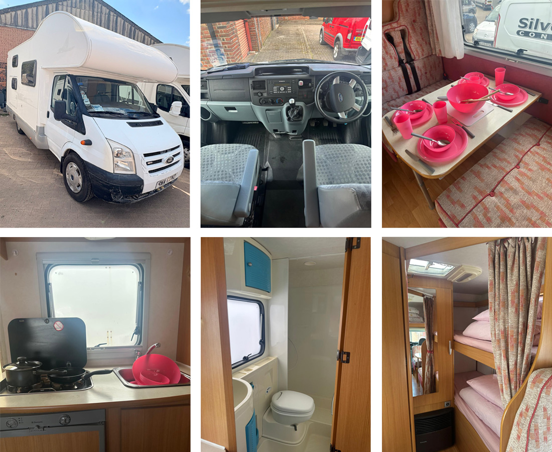 6 Berth Campervan Hire